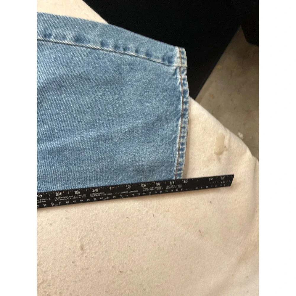 Levis 517 Bootcut Jeans Mens W42 L32 Blue Denim Medium Wash 100% Cotton 517-0217